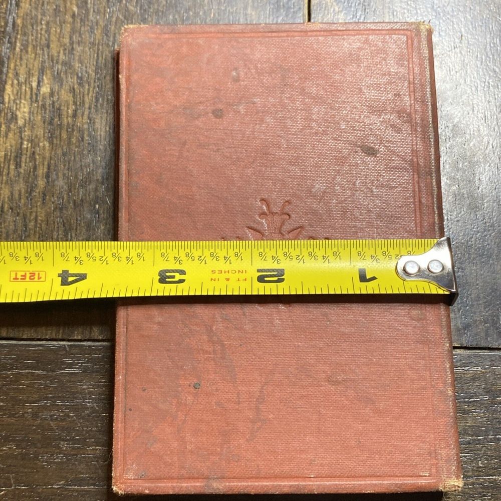 Antique Barry Cornwall &C Vest Pocket Book By James T Fields 1876 - Picture 8 of 16